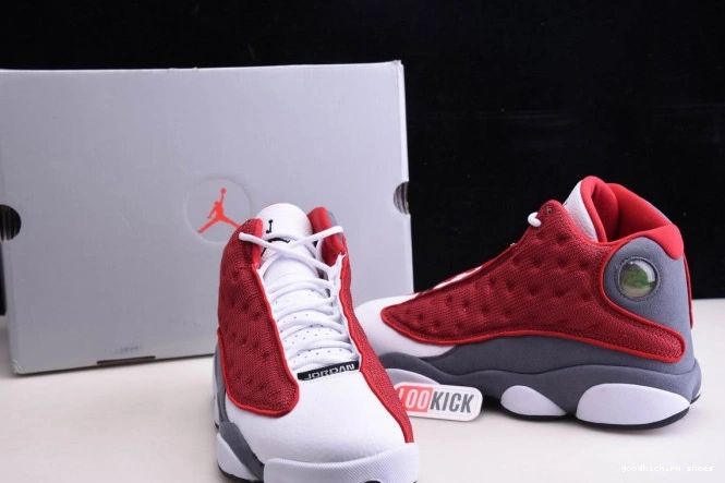 Rep Retro Red Grey Air Flint Gym 414571-600 13 Jordan 0808
